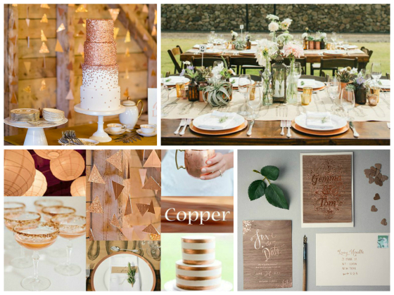 Copper loving, Wedding Inspiration!