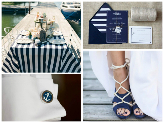 Nautical Navy with Stripes
