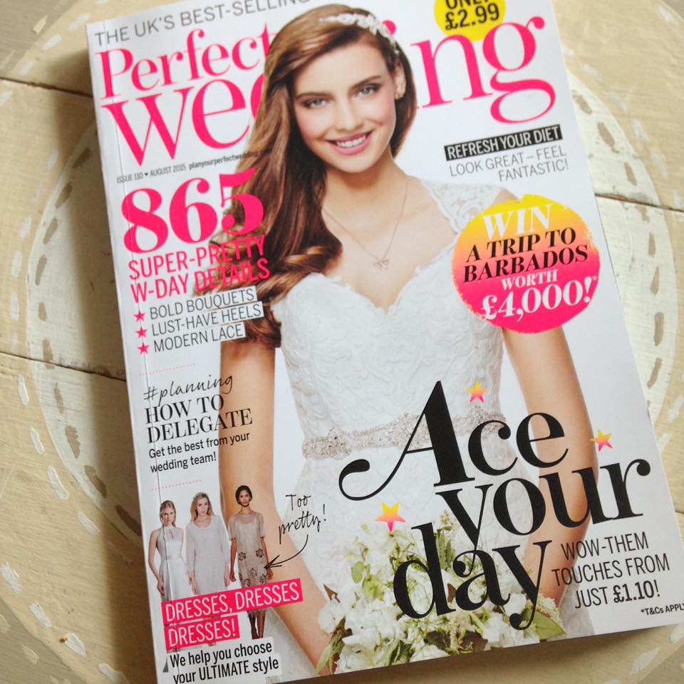 Perfect Wedding Magazine – 3 Front Covers!