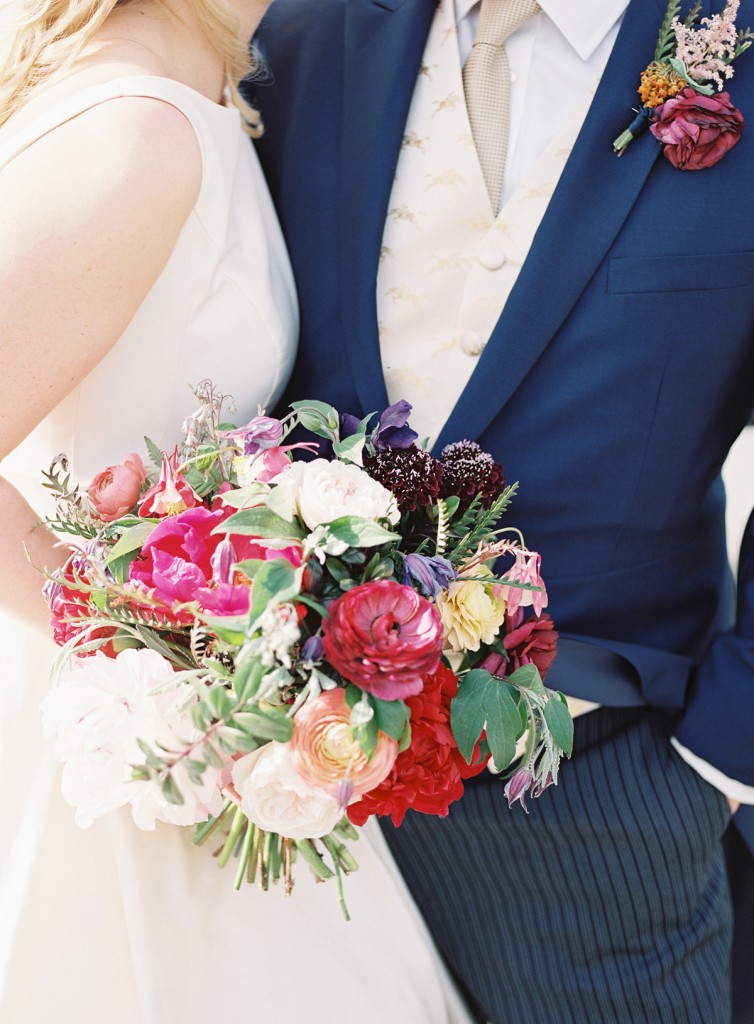 Elegant Greenwich Wedding with Bright Coloured Blooms