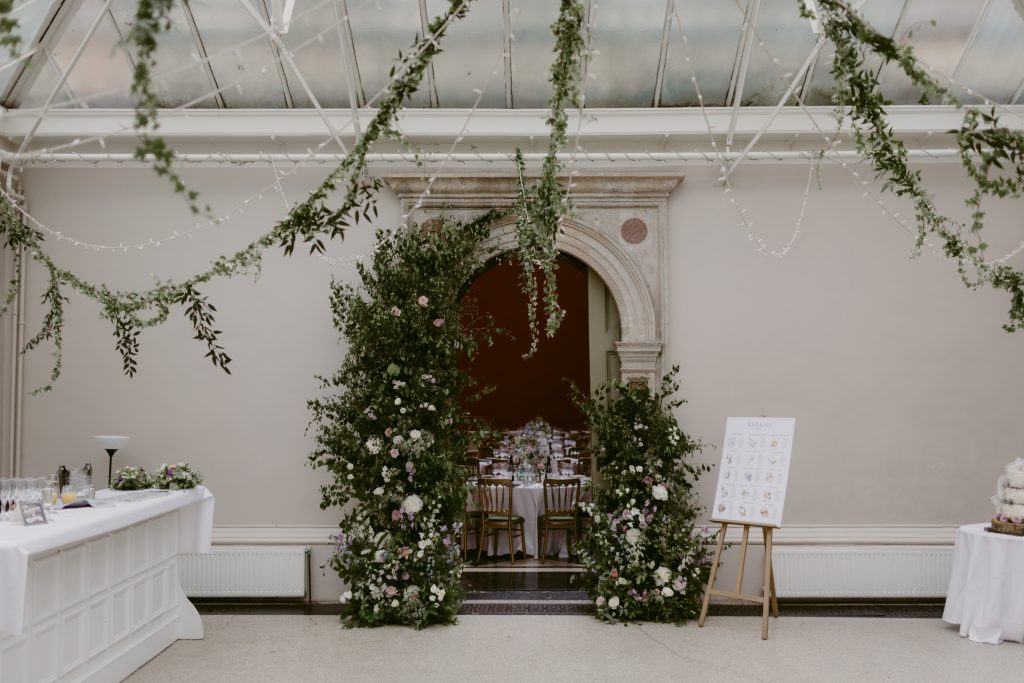 Tuscan meets Botanical Inspired Wedding at Hampton Court House 