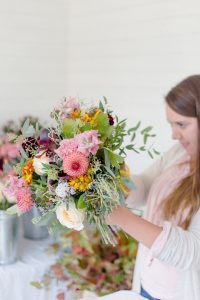 Autumn Compote and Bridal Bouquet Floral Workshop