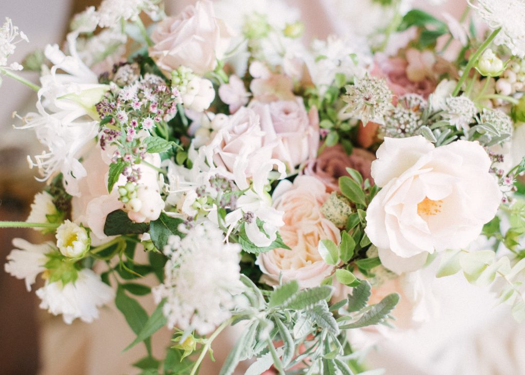 Bridal Bouquet Close Up 