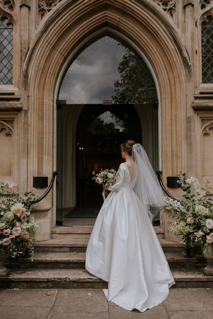 Blush Blooms for an Intimate London Wedding 