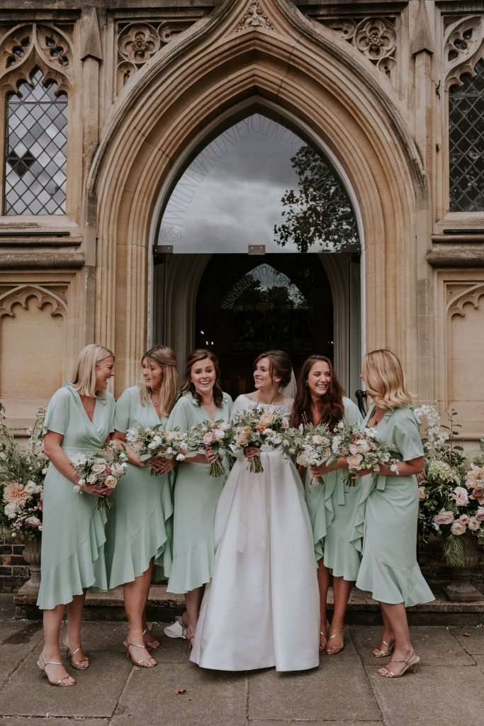 Blush Blooms for an Intimate London Wedding